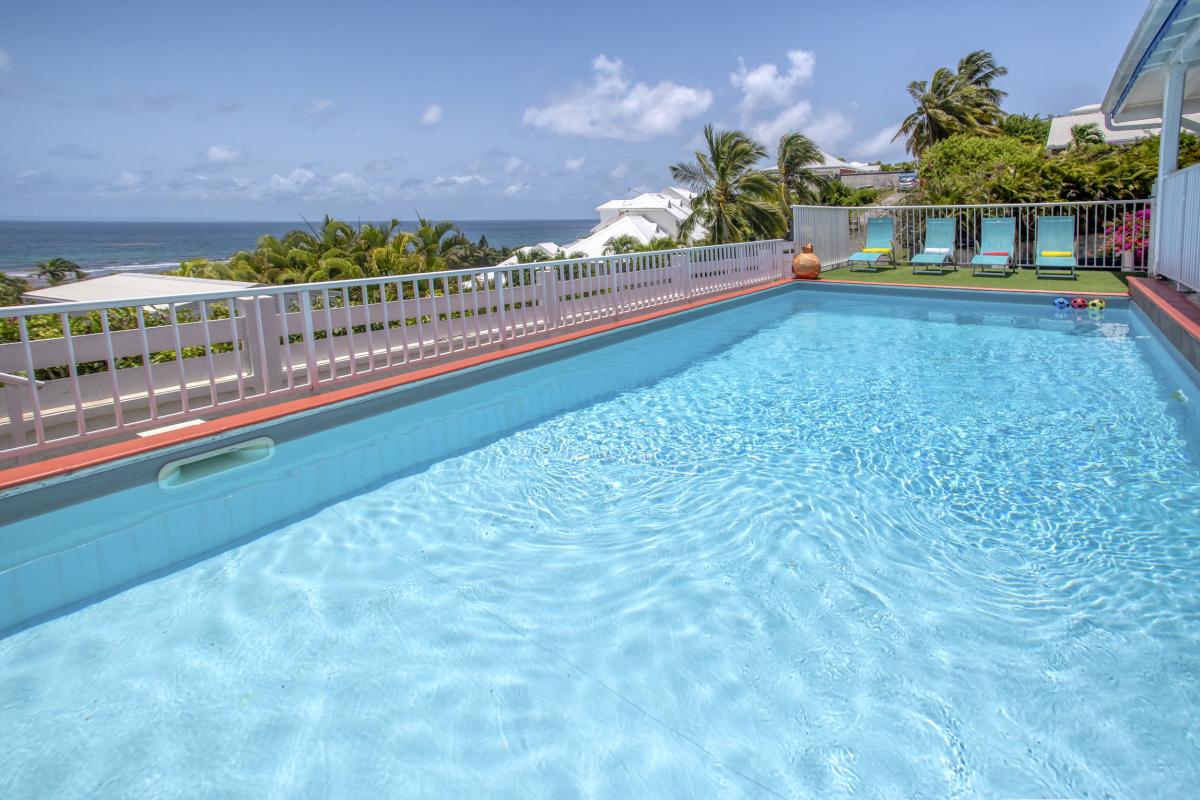 2.Location villa piscine vue mer St François Guadeloupe_Vue Mer